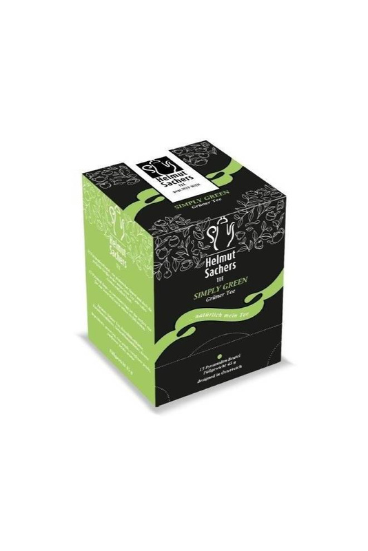 Herbata zielona Helmut Sachers SIMPLY GREEN w saszetkach