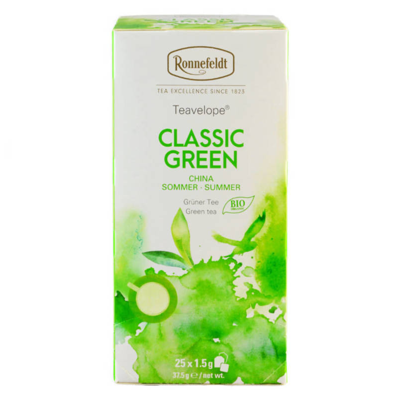 Herbata zielona Ronnefeldt CLASSIC GREEN w saszetkach