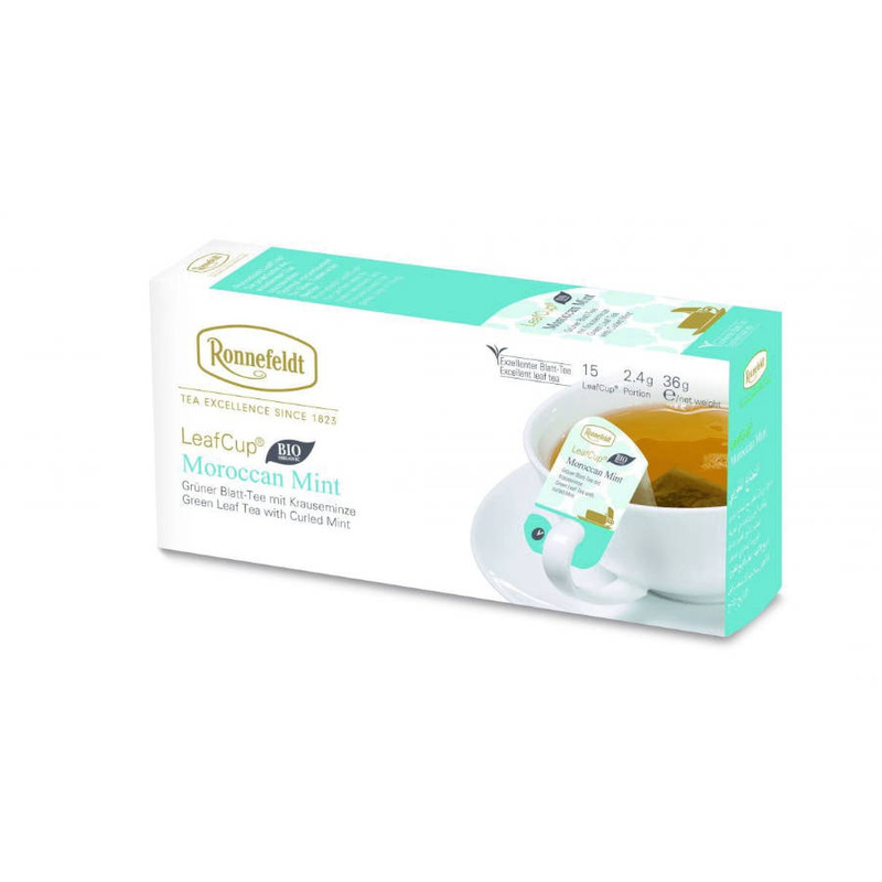 Herbata zielona Ronnefeldt MOROCCAN MINT w saszetkach