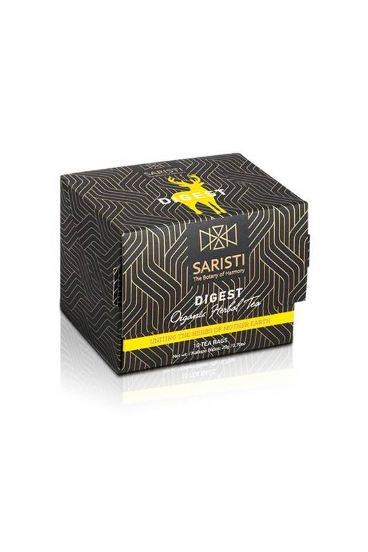Herbata ziołowa Saristi HANGOVER 15 muślinowych saszetek