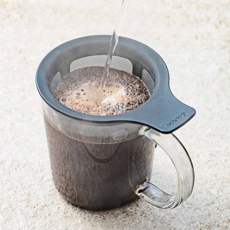 Zaparzacz HARIO- One Cup Coffee Maker | CZARNY