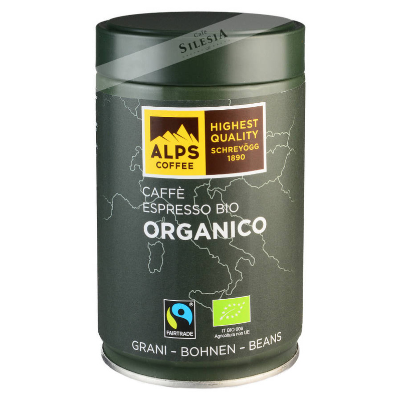 kawa ALPS COFFEE BIO ORGANICO 250g ziarnista