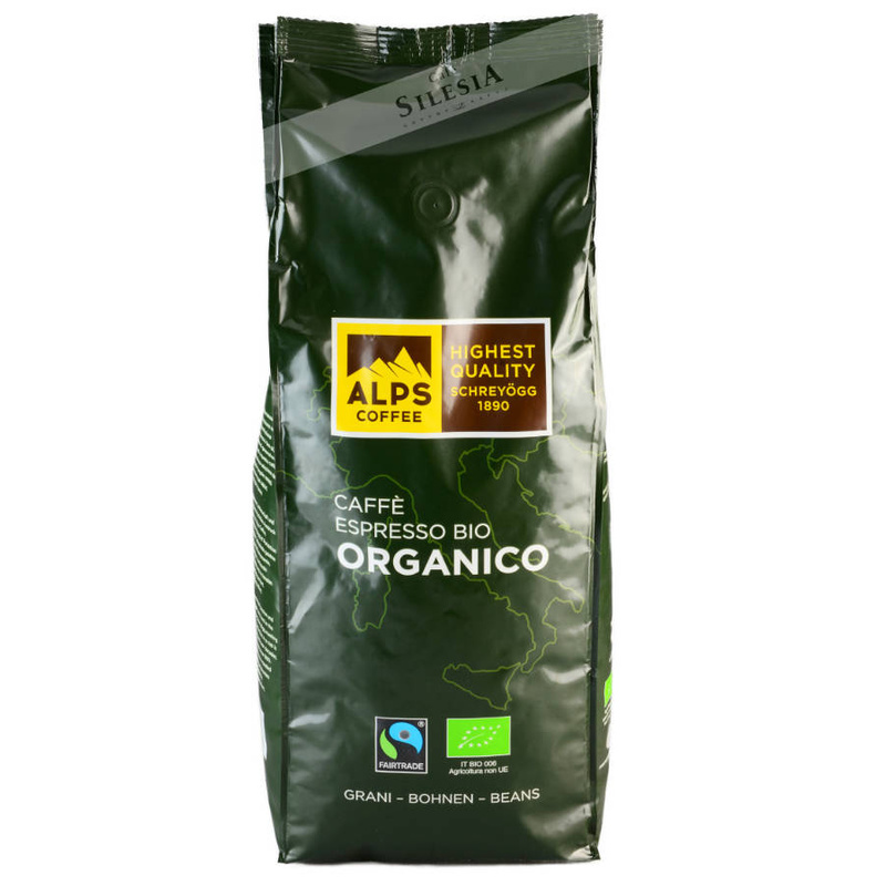 kawa ALPS COFFEE ORGANICO BIO 1000g ziarnista