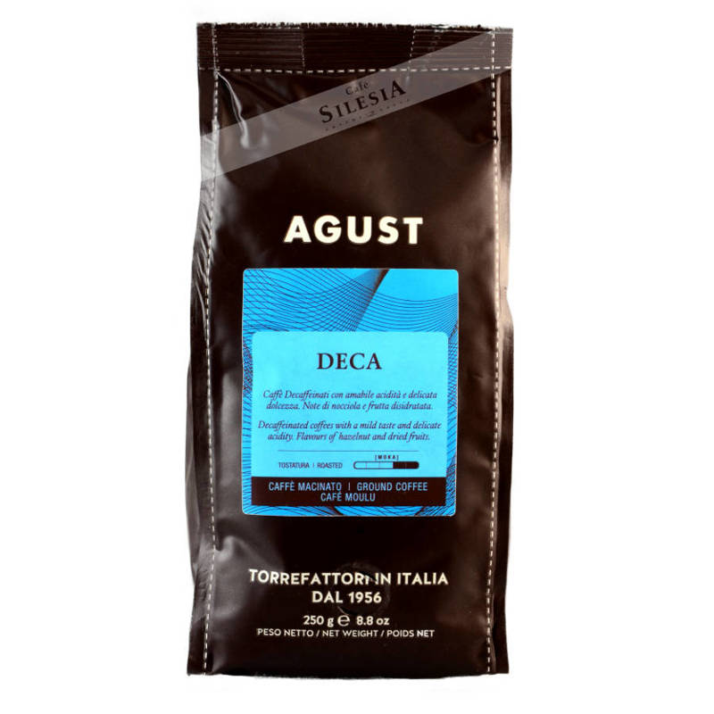 kawa Agust DECA bezkofeinowa 250g mielona
