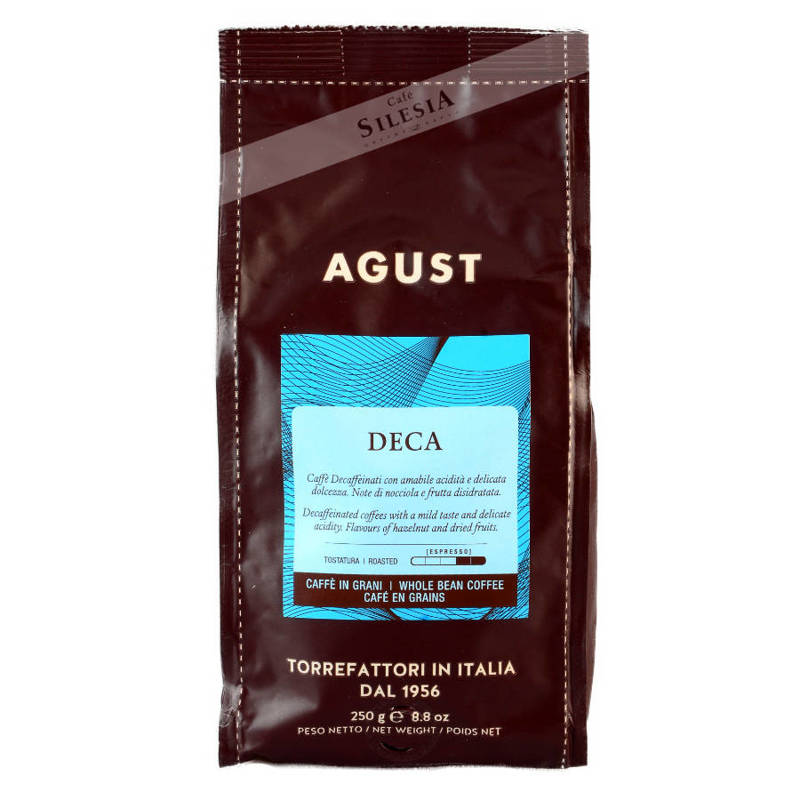 kawa Agust DECA bezkofeinowa 250g ziarnista