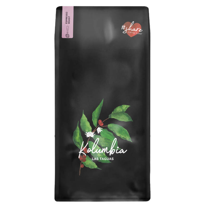 kawa COFFEE PLANT Kolumbia Las Taguas 1000g