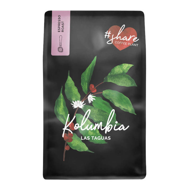 kawa COFFEE PLANT Kolumbia Las Taguas 250g