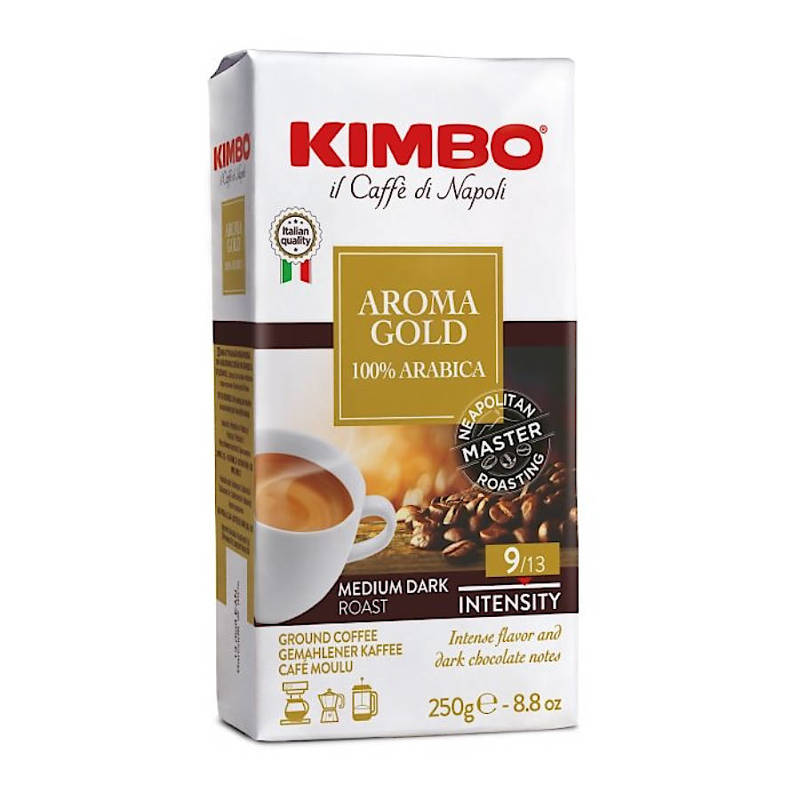 kawa Kimbo AROMA GOLD 100% ARABICA 250g mielona