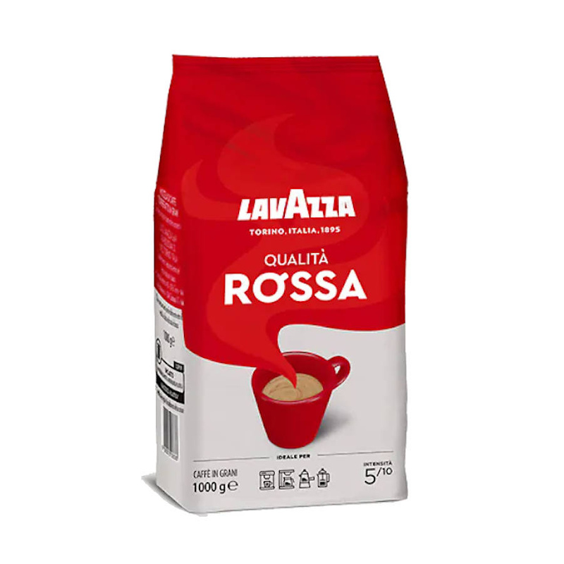 kawa Lavazza QUALITA ROSSA 1000g ziarnista