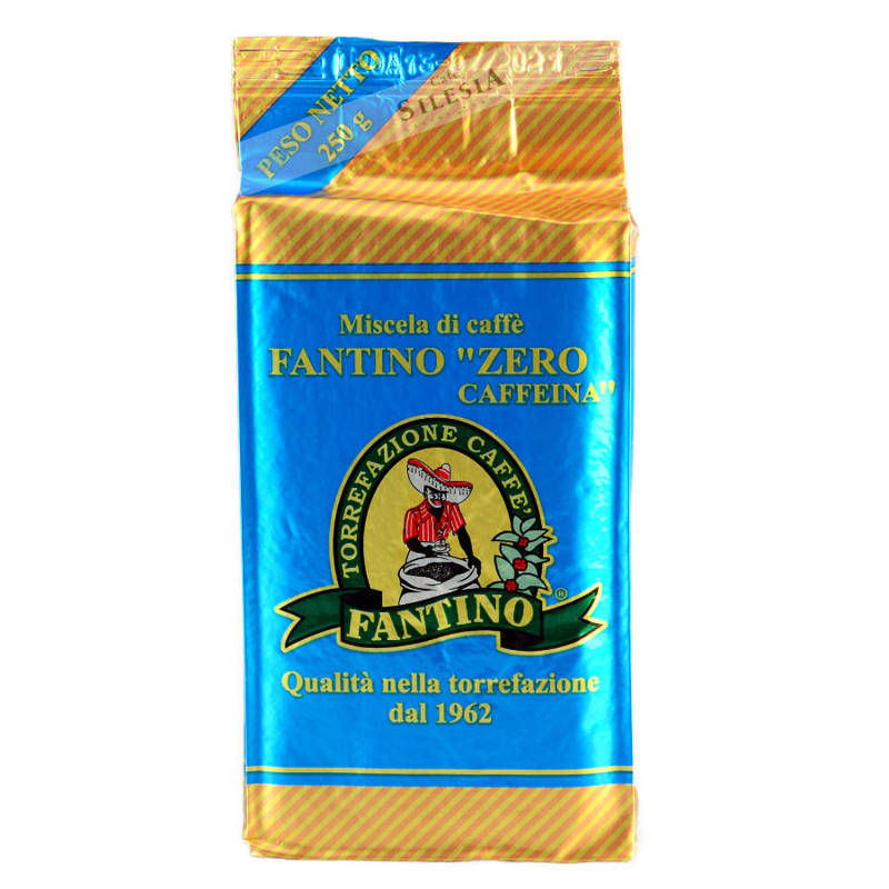 kawa bezkofeinowa Fantino ZERO CAFFEINA 250g mielona