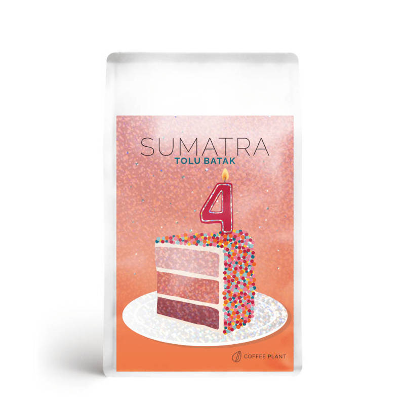 kawa ziarnista COFFEE PLANT Sumatra Tolu Batak 200g