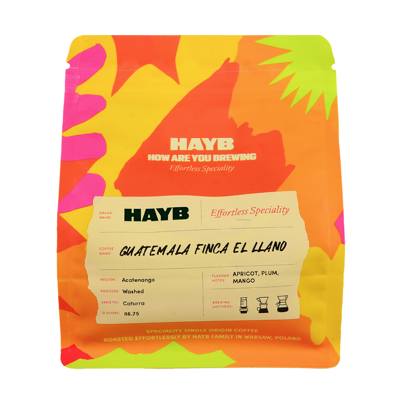 kawa ziarnista HAYB GWATEMALA El Llano 250g