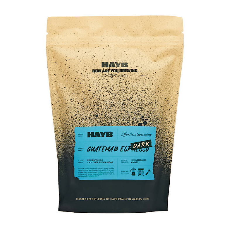 kawa ziarnista HAYB Gwatemala Dark Roast Espresso 250g