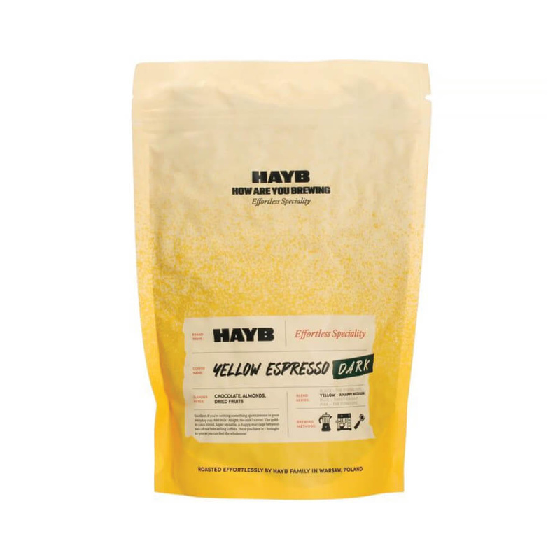 kawa  ziarnista HAYB Yellow Dark Roast Espresso 250g