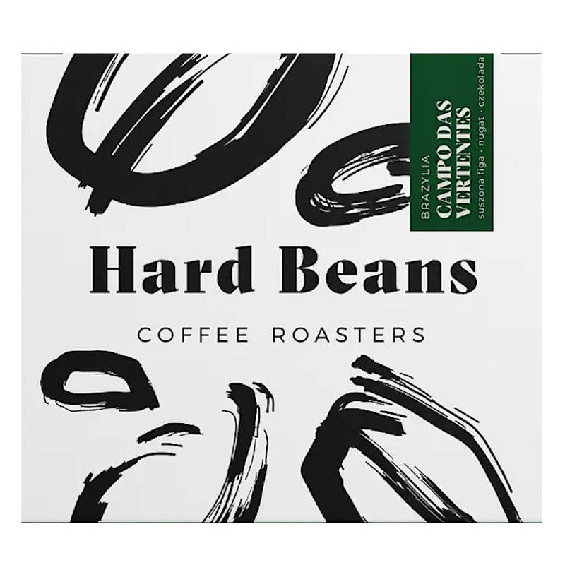 kawa ziarnista Hard Beans BRAZYLIA CAMPO DAS VERTENTES 250g Espresso